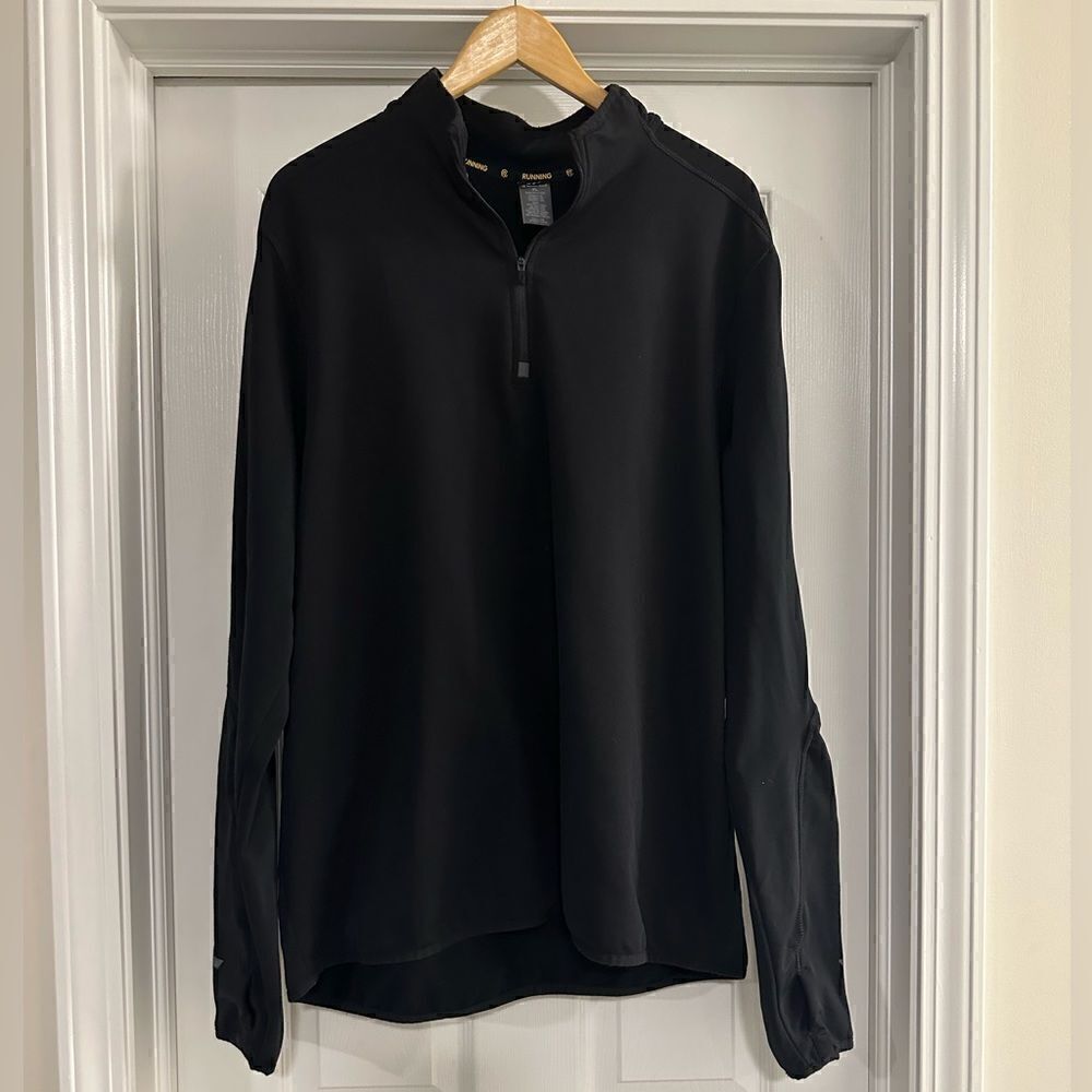 Champion duo dry running 1/4 zip pullover Mens size XL athletic
